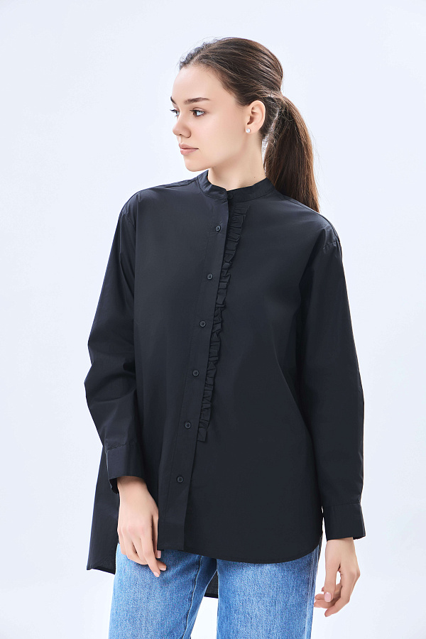 Женская рубашка длинный рукав